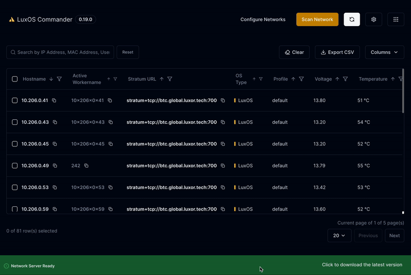 Enable ATM from Commander