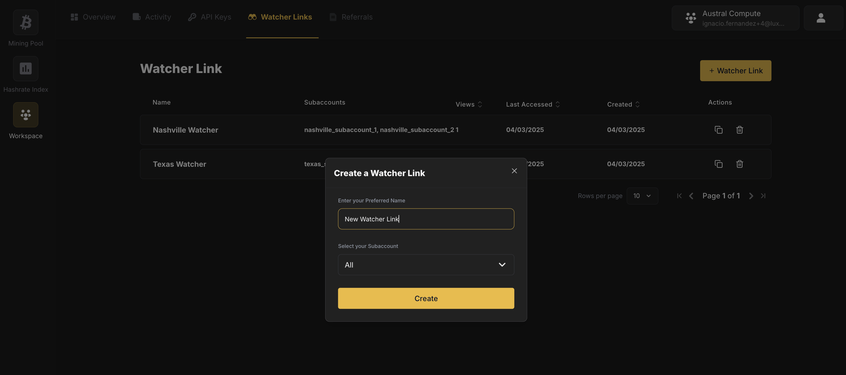 Watcher Links